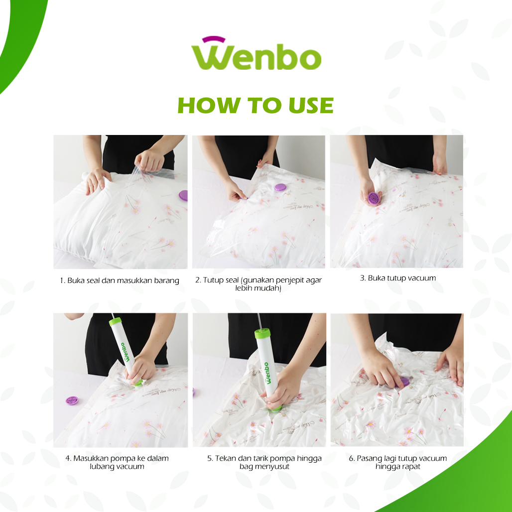 Pompa Manual Vacuum Bag - Gambar 6