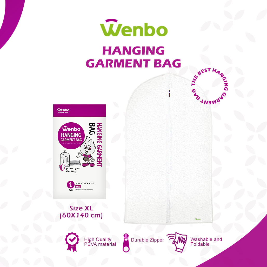 Cover Pakaian Gantung Size XL 60x140cm - Gambar 2