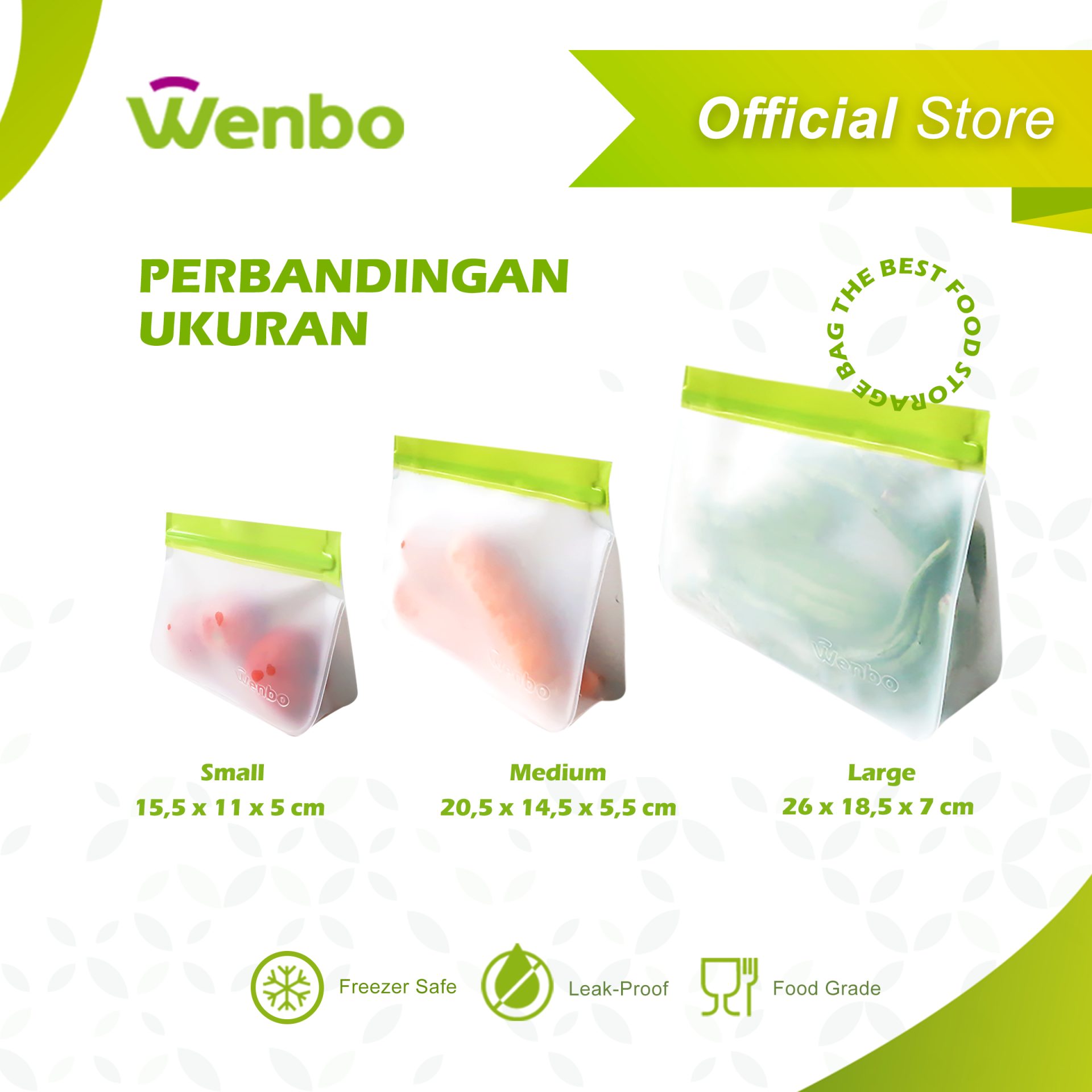 Bundle Food Storage S/M/L - Gambar 6