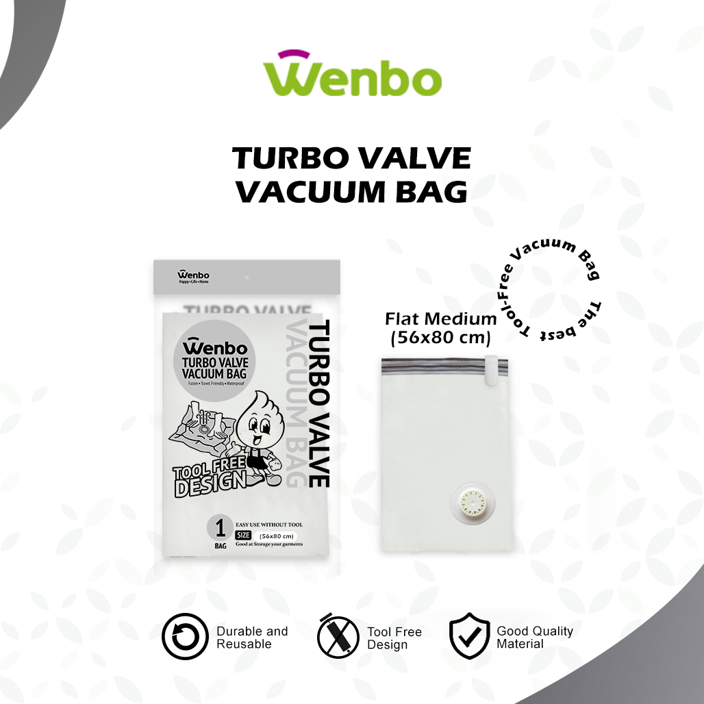 Vacuum Bag Travel Roll Size M 56x80cm