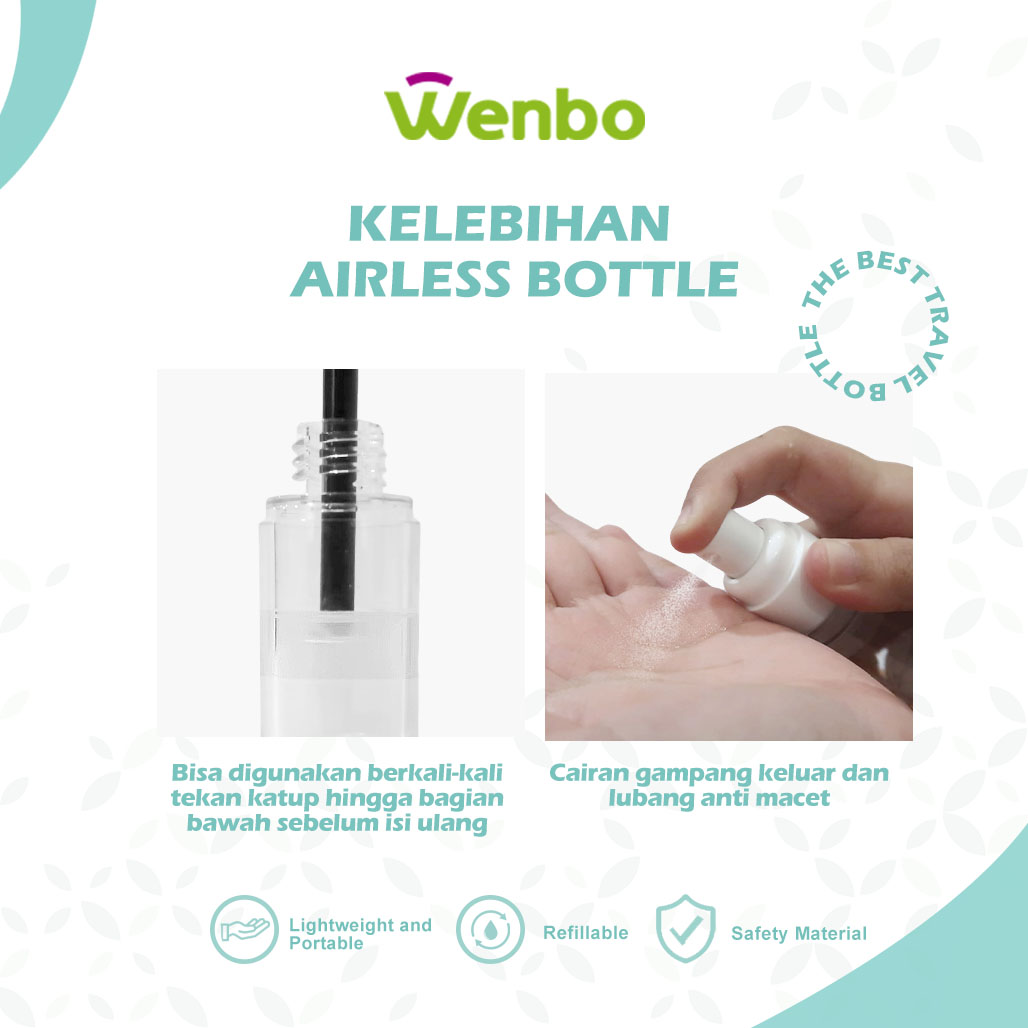 Botol Lotion Travel Slim Pump 5/10/15ml - Gambar 6