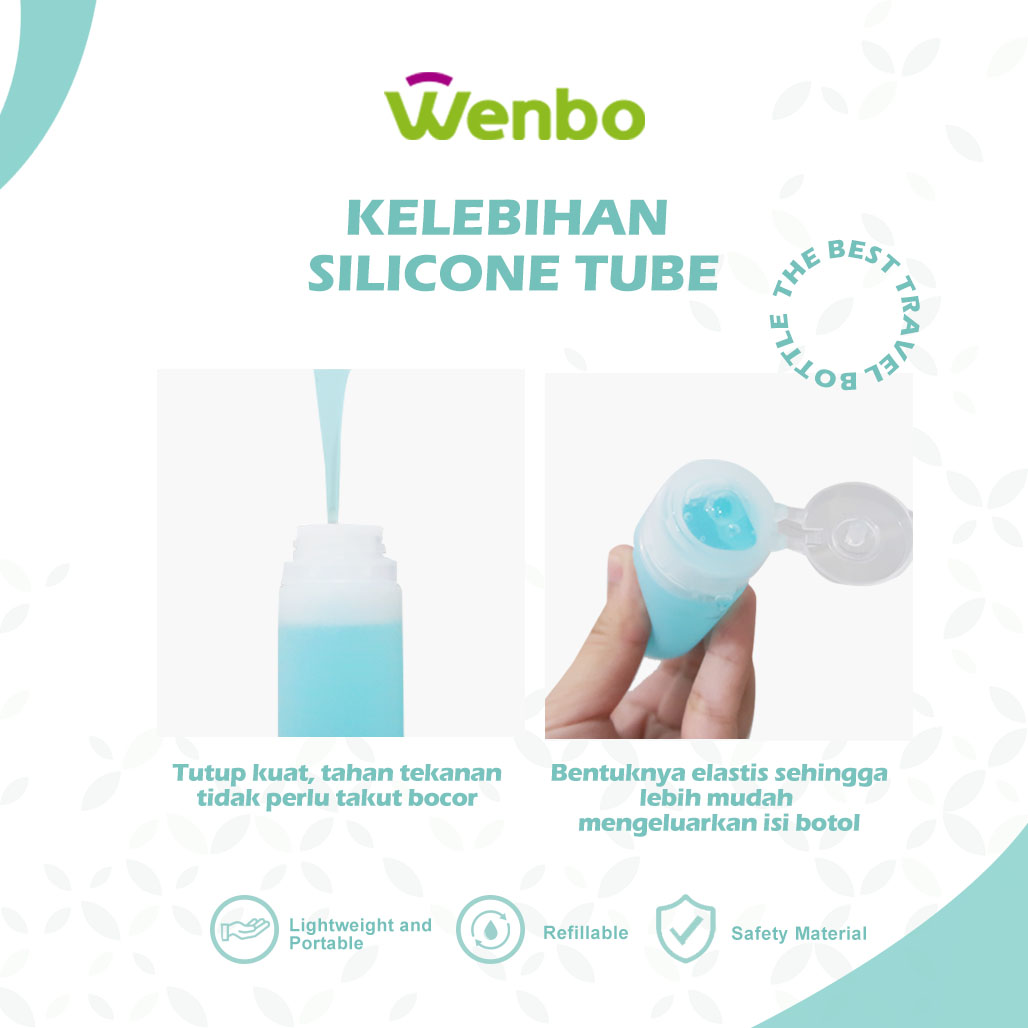 Botol Travel Silicone 35/65ml - Gambar 4