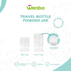 Pot Bedak Travel 5gr/10gr