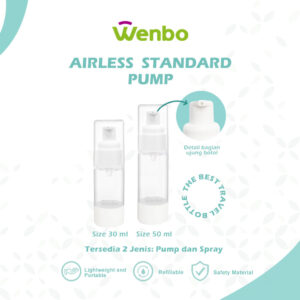 Botol Lotion Travel Airless Pump 30/50ml