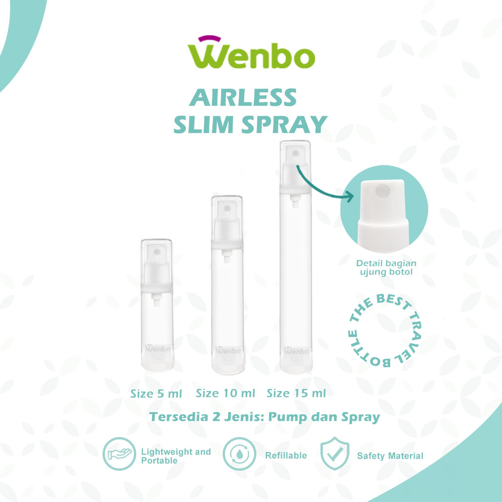 Botol Spray Travel Slim 5/10/15ml