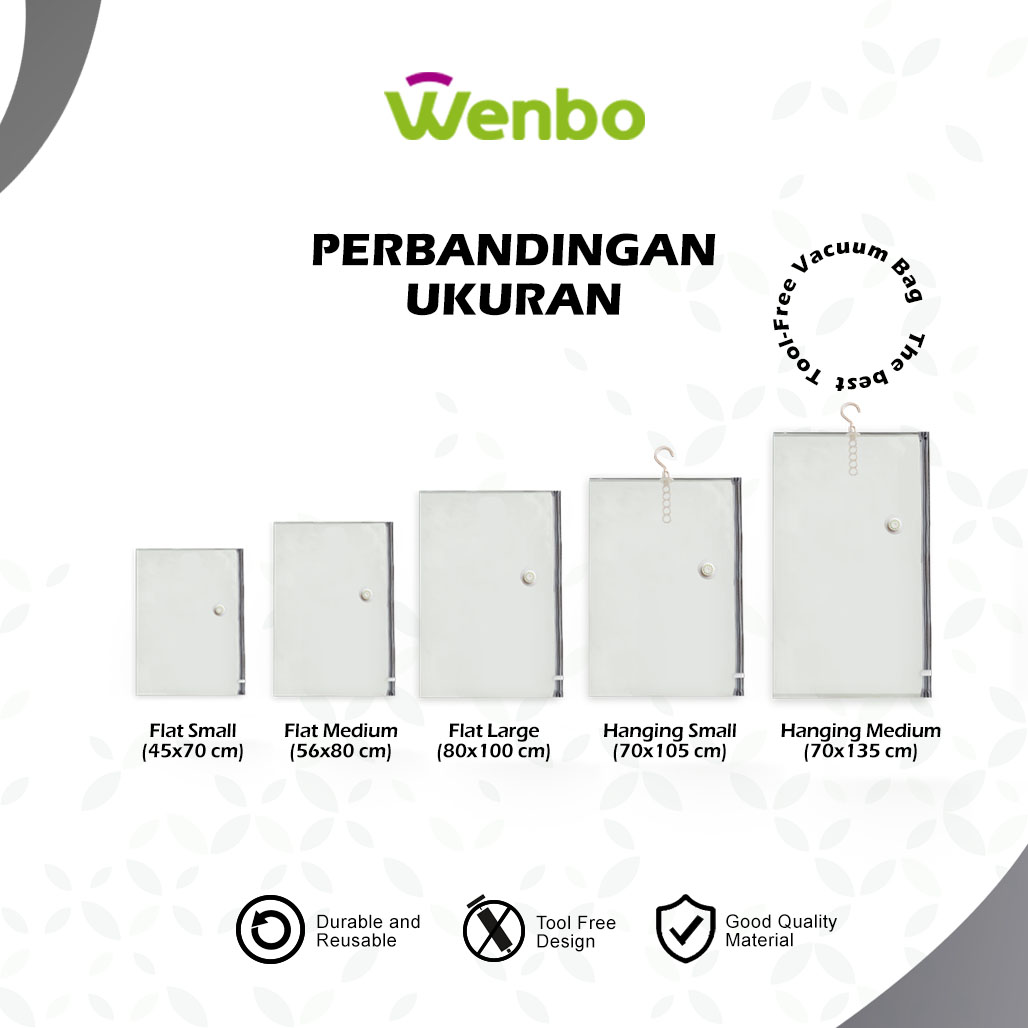 Vacuum Gantung Lemari M 70x135cm - Gambar 7